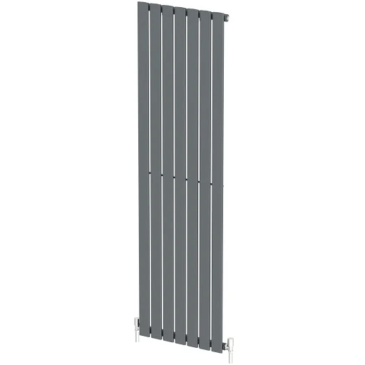 DuraTherm Vertical Single Flat Panel Designer Radiator - 1800 X 528mm Anthracite 8 DuraTherm Vertical Single Flat Panel Designer Radiator - 1800 X 528mm Anthracite - Image 6