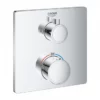 Grohe Grohtherm 2 Outlet Thermostatic Shower Mixer With Shut Off Diverter Valve - 24079000