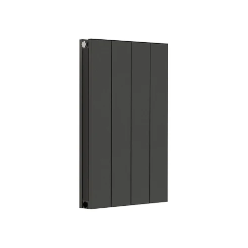 Towelrads Ascot Anthracite Aluminium Double Designer Radiator 600x407mm - 510089 3 Towelrads Ascot Anthracite Aluminium Double Designer Radiator 600x407mm - 510089