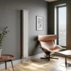 DuraTherm Vertical Oval Tube Double Panel Designer Radiator - 1800 X 240mm White -UK Bathroom Supplies Sales 04dd3956 7cfd 43ce bc83 ac6c094f48ec