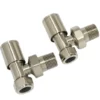 Discount Round Angled Manual Radiator Valve And Lockshield Pack 15mm Brushed Matt - CYL850S 1 Discount Round Angled Manual Radiator Valve And Lockshield Pack 15mm Brushed Matt - CYL850S -UK Bathroom Supplies Sales 056befe2 9424 419c ab86 1299c26a9709