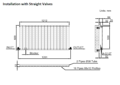DuraTherm Horizontal Single Flat Panel Designer Radiator - 600 X 1212mm Anthracite -UK Bathroom Supplies Sales 08f83578 d771 4b42 b0a6 88afa574f3e9