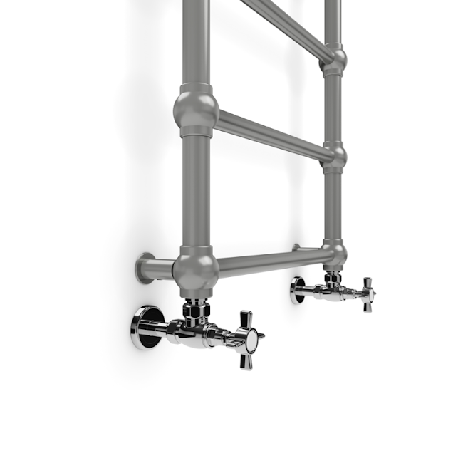 Terma Retro Heated Towel Rail 1170x504mm Inox - WGRE1117050KINOSX 6 Terma Retro Heated Towel Rail 1170x504mm Inox - WGRE1117050KINOSX - Image 4