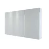 RAK Ceramics Gemini 1200x700 Alluminium Triple Door Mirrored Cabinet With Adjustable Shelves - RAKGEM5003 -UK Bathroom Supplies Sales 097a631e 1a1f 4360 a683 f598cf529842