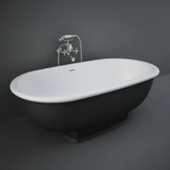 RAK Ceramics Washington Freestanding Bath Tub Black - WTBT15681504