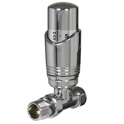 Radox 15mm Chrome TRV Angled Valve Pack - Includes TRV And Lockshield - RV-TRVPCKAN-ch 3 Radox 15mm Chrome TRV Angled Valve Pack - Includes TRV And Lockshield - RV-TRVPCKAN-ch
