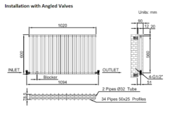 DuraTherm Horizontal Oval Tube Double Panel Designer Radiator - 600 X 1020mm Anthracite -UK Bathroom Supplies Sales 0eea2116 6cbc 42ca af95 5e77fc11ee5b