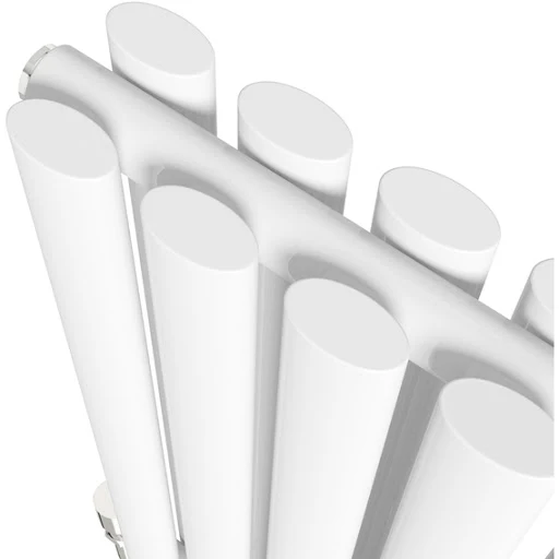 DuraTherm Horizontal Oval Tube Double Panel Designer Radiator - 600 X 420mm White 8 DuraTherm Horizontal Oval Tube Double Panel Designer Radiator - 600 X 420mm White - Image 6
