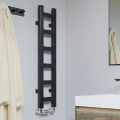 Terma Easy Heated Towel Rail 960x200mm Matt Black - WGEAS096020KS95SX 11 Terma Easy Heated Towel Rail 960x200mm Matt Black - WGEAS096020KS95SX -UK Bathroom Supplies Sales 110ffd5f fd1d 4c2c 941e cb7c2bbb282d