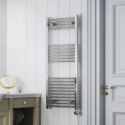 Terma Leo Electric Towel Rail With MOA Element 1200x500mm Chrome - WLLLE120050-MOA -UK Bathroom Supplies Sales 14067188 c76f 4bf5 b1c1 1202355f3e86 1