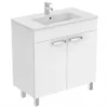 Ideal Standard Tempo 800mm 2 Door Basin Unit (with Legs) Gloss White - E3241WG
