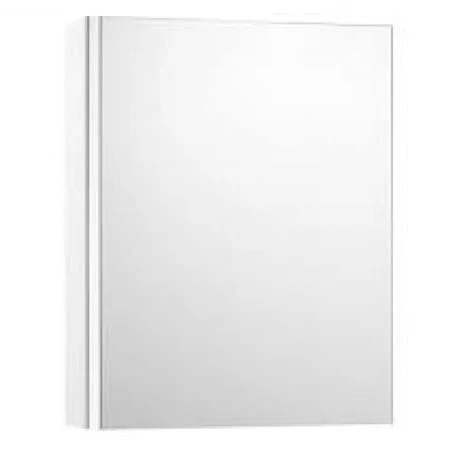 Roca Mini 450mm Mirrored Cabinet Gloss White - 856692806 3 Roca Mini 450mm Mirrored Cabinet Gloss White - 856692806