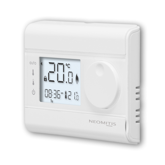 Neomitis Wired 7 Day Programmable Digital Room Thermostat White - RT7PLUS 3 Neomitis Wired 7 Day Programmable Digital Room Thermostat White - RT7PLUS