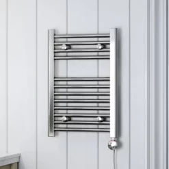 Terma Leo Electric Towel Rail With MOA Blue Element 600x400mm Chrome - WLLLE060040-MOB -UK Bathroom Supplies Sales 15d4f018 b24d 451b aed0 2c9d14b3667d