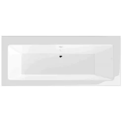 BC Designs Durham 1600mm X 750mm Single Ended Bath White - BAI046