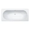Essential Richmond Rectangular Double Ended Bath 1700mm X 700mm With No Tap Holes White - EB511