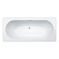 Essential Richmond Rectangular Double Ended Bath 1700mm X 700mm With No Tap Holes White - EB511
