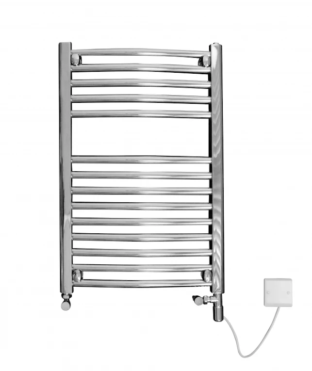 Discount Curved Dual Fuel Chrome Towel Rail 1172mm X 750mm - 7MAC11DF 3 Discount Curved Dual Fuel Chrome Towel Rail 1172mm X 750mm - 7MAC11DF
