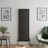 DuraTherm Vertical Single Flat Panel Designer Radiator - 1600 X 528mm Black 1 DuraTherm Vertical Single Flat Panel Designer Radiator - 1600 X 528mm Black -UK Bathroom Supplies Sales 21ac62bc 22de 4a0d bebb 723b42ae7dde