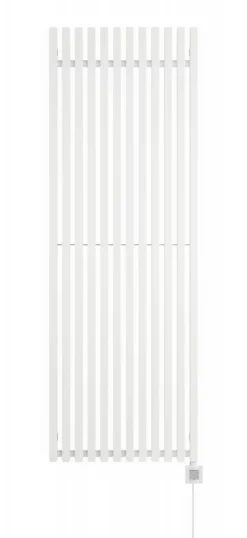 Terma Triga E Electric Vertical 1700mm X 580mm Designer Radiator Sea Salt White - WLTRG170058-SFMSE8STS1D