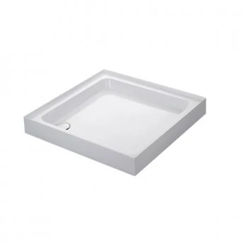 Mira Flight Deep 800 X 800mm Stone Resin Square Shower Tray With Waste - 4 Ups 3 Mira Flight Deep 800 X 800mm Stone Resin Square Shower Tray With Waste - 4 Ups