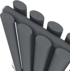 DuraTherm Horizontal Oval Tube Double Panel Designer Radiator - 600 X 780mm Anthracite -UK Bathroom Supplies Sales 24bdc911 a6f5 4ae3 ae50 15cb8f7d3a7f 3