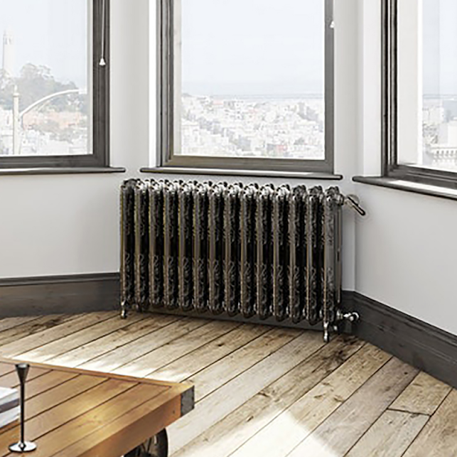 Terma Oxford Freestanding Cast Iron Radiator 710x1180mm Raw Metal - WGOXF071118 6 Terma Oxford Freestanding Cast Iron Radiator 710x1180mm Raw Metal - WGOXF071118 - Image 4