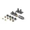 Terma Twins Right Sided All In One Integrated 50mm Valves With Pipe Masking Set For Hex Radiator Sparkling Grey - TGETTWINPRGY -UK Bathroom Supplies Sales 2618194b 3f60 4d55 bd07 560b12045d74