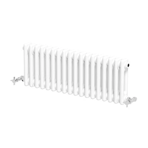Park Lane Traditional Colosseum Double Bar Column Radiator White 300 X 830mm 5 Park Lane Traditional Colosseum Double Bar Column Radiator White 300 X 830mm - Image 3