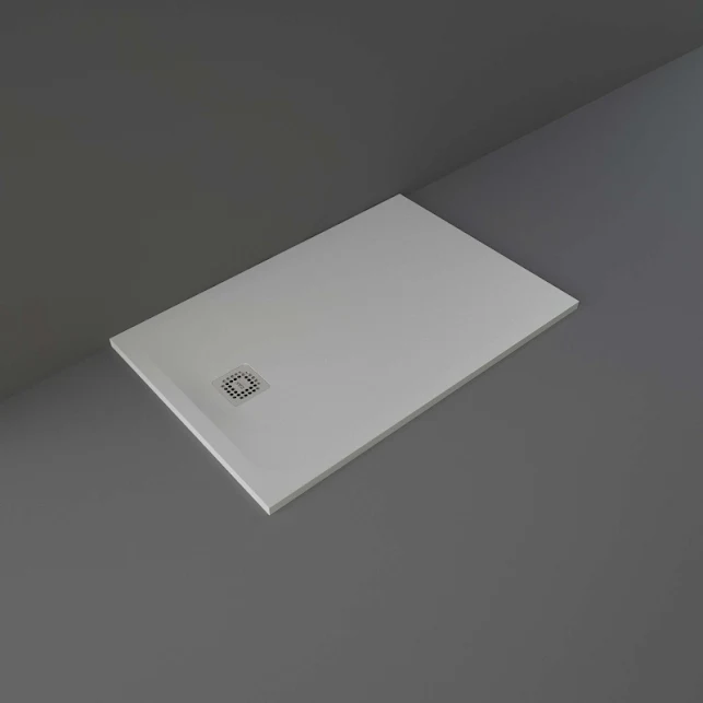 RAK Feeling Low Profile 1200 X 800mm Stone Resin Grey Shower Tray 3 RAK Feeling Low Profile 1200 X 800mm Stone Resin Grey Shower Tray