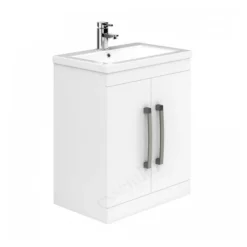 Essential Nevada 800mm Basin Unit With Basin White - EFP301WH