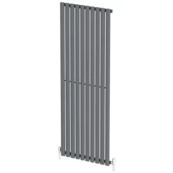 DuraTherm Vertical Oval Tube Single Panel Designer Radiator - 1600 X 600mm Anthracite -UK Bathroom Supplies Sales 2e4ebf58 5bd7 4dc3 ab9f f1dedffb277c