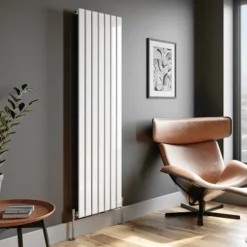 DuraTherm Vertical Single Flat Panel Designer Radiator - 1800 X 528mm White -UK Bathroom Supplies Sales 321f6ebe b221 49af 8c8c 7d126ce5f756