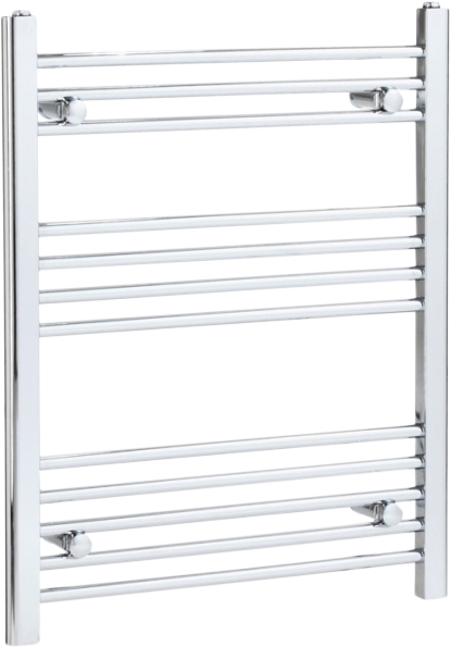 Essentials Heated Towel Rail Chrome 750 X 600mm Flat 8 Essentials Heated Towel Rail Chrome 750 X 600mm Flat - Image 6