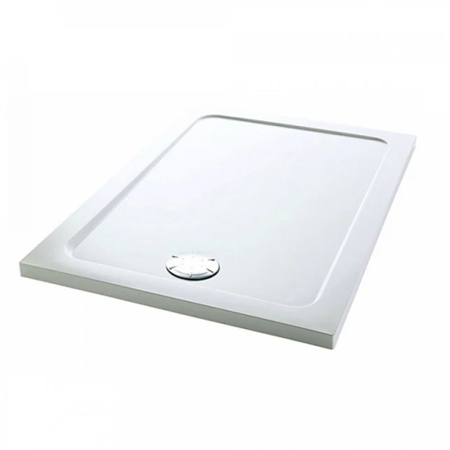 Mira Flight Safe Low Profile 1500 X 760mm Stone Resin Non-Slip Shower Tray With Waste 4 Mira Flight Safe Low Profile 1500 X 760mm Stone Resin Non-Slip Shower Tray With Waste - Image 2