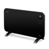 TCP Smart 2000W Glass Electric Panel Heater Black - SMARADGBL2000UK