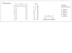 Flavel Windsor Contemporary Pebble Gas Fire Polished Silver -UK Bathroom Supplies Sales 38a03983 4fe5 4003 b189 5d743d67eef9
