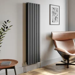 DuraTherm Vertical Double Flat Panel Designer Radiator - 1600 X 456mm Anthracite -UK Bathroom Supplies Sales 39ed9991 174f 40ee 9173 20cd42099252