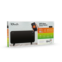TCP Smart 2000W Glass Electric Panel Heater Black - SMARADGBL2000UK -UK Bathroom Supplies Sales 3bedba29 a364 4ede a6fa 7c3c128be73f