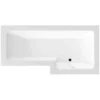 BC Designs SolidBlue L 1700mm X 850mm Right Handed L Shape Bath White - BAI010 1 BC Designs SolidBlue L 1700mm X 850mm Right Handed L Shape Bath White - BAI010 -UK Bathroom Supplies Sales 3c867298 9c48 4482 8171 221089ab702b