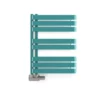 Terma Warp S Heated Towel Rail 655x500mm Matt Teal - WGWAS065050K5M8GD