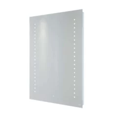 RAK Ceramics Hestia 600x800 LED Illuminated Portrait Mirror With Demister Shavers Socket And Touch Sensor Switch - RAKHES5002