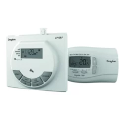 Drayton LP10RF Single Channel Programmer & Digistat+3RF Wireless Room Thermostat - RF561DR