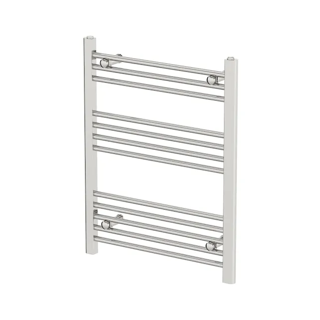 Essentials Heated Towel Rail Chrome 750 X 600mm Flat 7 Essentials Heated Towel Rail Chrome 750 X 600mm Flat - Image 5