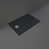 RAK Feeling Low Profile 1200 X 800mm Stone Resin Black Shower Tray