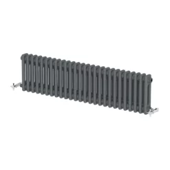 Park Lane Traditional Colosseum Double Bar Column Radiator Anthracite 300 X 1190mm -UK Bathroom Supplies Sales 4ed21a69 dd57 47c3 833f 0d76647c6972