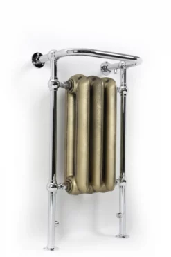 Terma Cast Iron Towel Rail 900x490mm Antique Brass & Chrome Surround - WGNTR090049LAN5AX -UK Bathroom Supplies Sales 51ed79cc 84e7 4f9f 9cca 9055d16e0a79