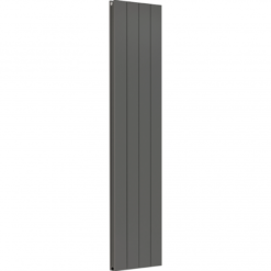 Towelrads Ascot Anthracite Aluminium Double Designer Radiator 1800x407mm - 510086