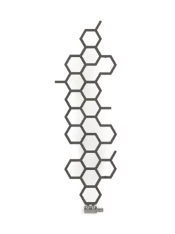 Terma Hex Designer Radiator 1700x573mm Sparkling Grey - WGH2X170057KRGYZX