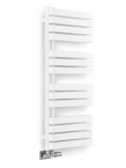 Terma Warp S Heated Towel Rail 1110x500mm Matt White - WGWAS111050KS96GD -UK Bathroom Supplies Sales 639004f2 67c0 4568 ad97 32c04af3fd05